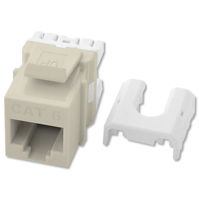 On-Q/Legrand Quick Connect Cat6 RJ45 Keystone Snap-In Connector